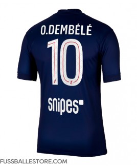 Günstige Paris Saint-Germain Ousmane Dembele #10 Heimtrikot 2025-26 Kurzarm
